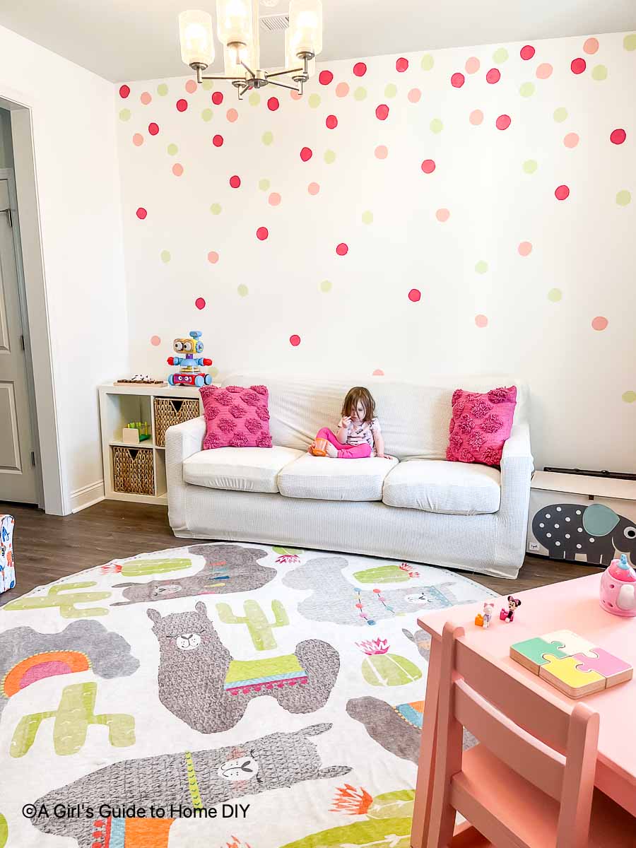 The Girls' Playroom Makeover Reveal! ⋆ A Girl's Guide to Home DIY